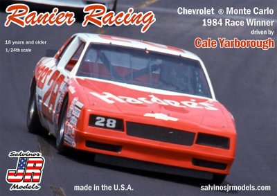 Zoom bild av 1984 CHEVROLET. CALE YARBOROUGH #28, RANIER RACING. SKALA 1/24