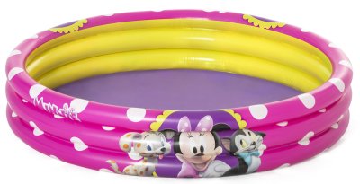 Zoom bild av BESTWAY Minnie Φ1.22m x H25cm Minnie 3-Ring Pool