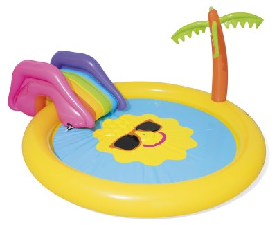 Zoom bild av Bestway 2.37mx2.01m 1.04m Sunnyland Splash Pool