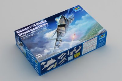 Zoom bild av 1/48 Chinese J-20 Mighty Dragon-Beast Mode