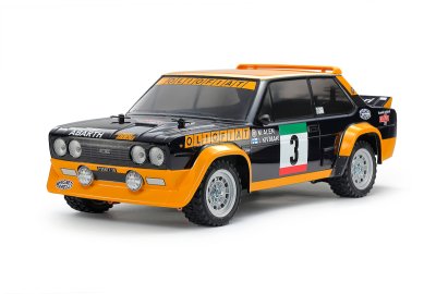 TAMIYA 1/10 R/C Fiat 131 Abarth Rally Olio Fiat (MF-01X)