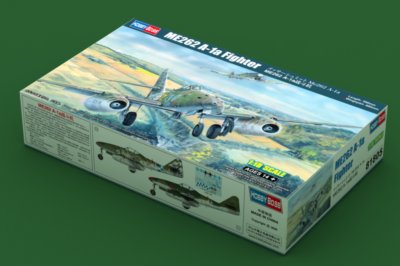 Zoom bild av ME262 A-1a FIGHTER. SKALA 1/18