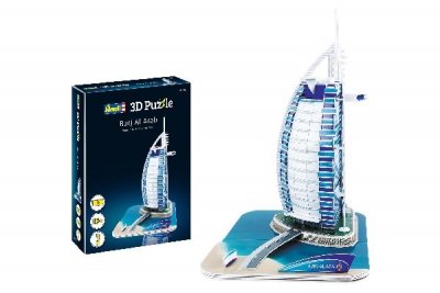 Zoom bild av 3D PUZZEL: BURJ AL ARAB.