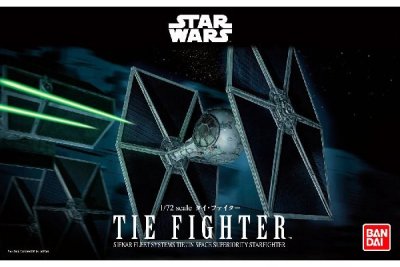 Zoom bild av TIE FIGHTER. SKALA 1/72