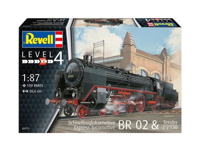 Zoom bild av REVELL Express locomotive BR 02 & Tender 2'2'T30