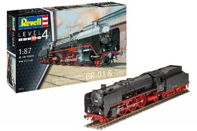 Zoom bild av EXPRESS LOCOMOTIVE BR01 & TENDER 2.2. T32. SKALA 1/87 HO.