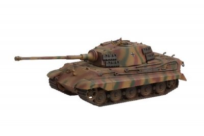 Zoom bild av 1944 TIGER II AUSF. B. 144 DELAR L=142mm. NIVÅ 4 AV 4. SKALA 1/7