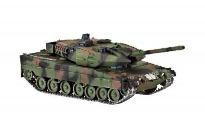Zoom bild av 2001 LEOPARD 2A6/A6M. 168 DELAR. L=152mm. NIVÅ4 AV 5. SKALA 1/72