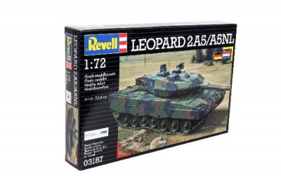 Zoom bild av 1995 LEOPARD 2A5/A5NL. 180 DELAR. L=134mm. nIVÅ 4 AV 4. SKALA 1/