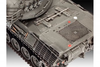 Zoom bild av 1964 LEOPARD 1. 260 DELAR. L=273mm. NIVÅ 5 AV 5. SKALA 1/35