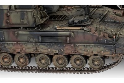 Zoom bild av 1998 PANZERHAUBITZE 2000 (D) 316 DELAR L=334mm. NIVÅ 4 AV 4. SKA