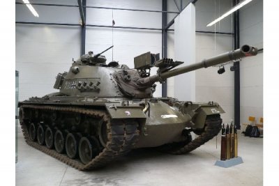 Zoom bild av 1978 M48 A2CG (D) 235 DELAR. L=251mm. NIVÅ 4 AV 5. SKALA 1/35