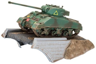 Zoom bild av FIRST DIORAMA SET - SHERMAN FIREFLY 1:76