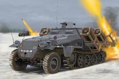 Zoom bild av 1938 Sd. Kfz.251/1 AUSF. C. 171 DELAR L=81mm .NIVÅ 4 AV 4. SKALA