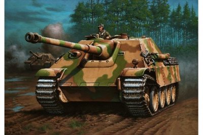 Zoom bild av 1944 JAGDPANTHER Sd.Kfz.175. 120 DELAR L=130mm. NIVÅ4 AV 4. SKAL
