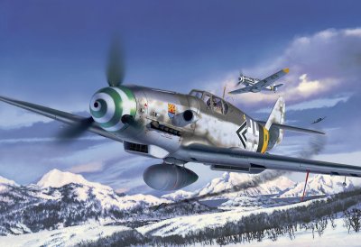 Zoom bild av REVELL Messerschmitt Bf109G-6 (easy-click) 1:32