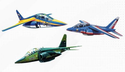 Zoom bild av EVELL Alpha Jet, 50th Anniversary 1:144