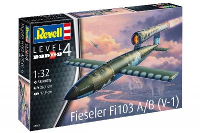Zoom bild av FIESELER Fi103 V-1. SKALA 1/32
