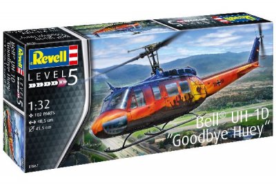 Zoom bild av BELL UH-1D GOODBYE HUEY. SKALA 1/32