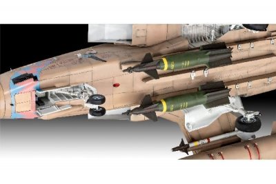 Zoom bild av 1979 TORNADO GR.1 GULF WAR. SKALA 1/32. 280 DELAR. 551x440mm.