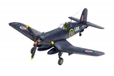 Zoom bild av 1942 F4U.18 CORSAIR ROYAL NAVY. 61 DELAR. 148x169mm. NIVÅ 4 AV 5
