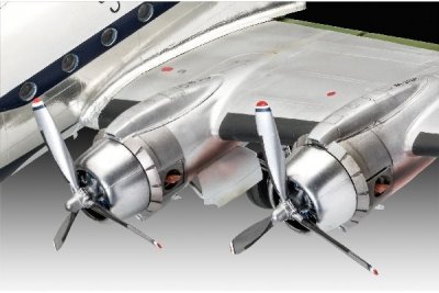 Zoom bild av C-54D THUNDERBIRDS 1942 (USA). SKALA 1/72. PLATINUM-EDITION.