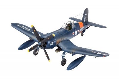 Zoom bild av F4U-4 CORSAIR. SKALA 1/72
