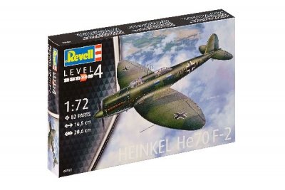 Zoom bild av 1932 HEINKEL He 70 F-2. SKALA 1/72. 82 DELAR. STORLEK: 165X206mm
