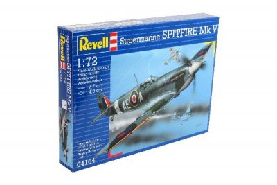 Zoom bild av 1938 SUPERMARINE SPITFIRE MK 5. 39 DELAR. 127x140mm. NIVÅ 3 AV 5