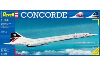 Zoom bild av 1969 CONCORDE BA. SKALA 1/144. 67 DELAR. 433x175mm.
