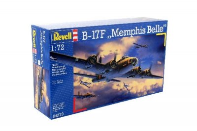 Zoom bild av B-17F MEMPHIS BELLE. SKALA 1/72