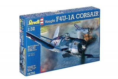 Zoom bild av VOUGHT F4U-1A CORSAIR. SKALA 1/32