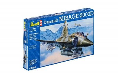 Zoom bild av 1990 DASSAULT MIRAGE 2000D. SKALA 1/72. 74 DELAR. STORLEK: 207X1