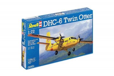 Zoom bild av 1965 DHC-6 TWIN OTTER. SKALA 1/72. 95 DELAR. 211x273mm.