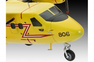 Zoom bild av 1965 DHC-6 TWIN OTTER. SKALA 1/72. 95 DELAR. 211x273mm.