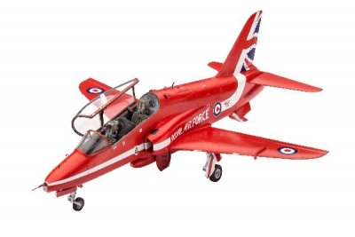 1974 BAe HAWK T.1 RED ARROWS.. SKALA 1/72. 70 DELAR. STORLEK: 16