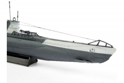 Zoom bild av GERMAN U-BÅT TYPE VII C 1940. 29 DELAR L=192mm. NIVÅ 4 AV 5. SKA