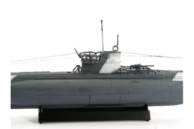 Zoom bild av GERMAN U-BÅT TYPE VII C 1940. 29 DELAR L=192mm. NIVÅ 4 AV 5. SKA