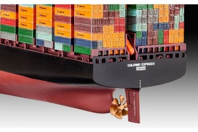 Zoom bild av CONTAINER SHIP COLOBO EXPRESS 2005. 226 DELAR L=479mm. NIVÅ 4 AV