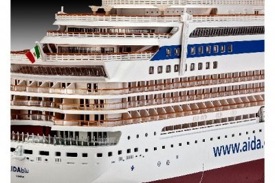 Zoom bild av CRUISER SHIP AIDA 2010.2013. 380 DELAR L=634mm. NIVÅ 5 AV 5. SKA