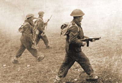 BRITISCH INFANTRY WWII. 42 st. SKALA 1/72