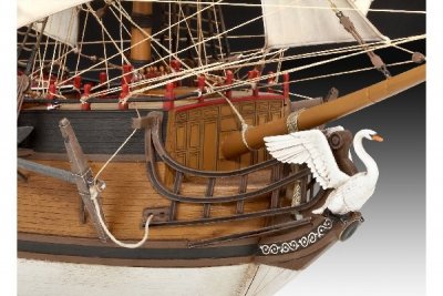 Zoom bild av PIRAT SHIP. 896 DELAR. 550X470mm. NIVÅ 5 AV 5. SKALA 1/72.