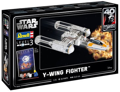 Zoom bild av REVELL Star Wars Y-wing Fighter 1:72 gift set