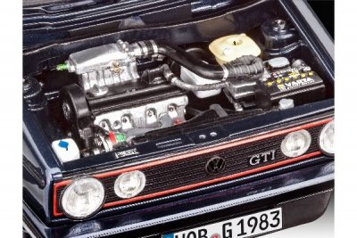 Zoom bild av GÅVOSET: 35 YEARS VW GOLF 1 GTI PIRELLI. SKALA 1/24