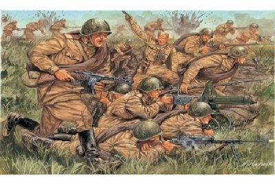 Zoom bild av RUSSIAN INFANTRY WWII. 48 st. SKALA 1/72