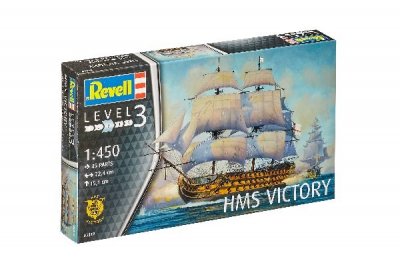 Zoom bild av HMS VICTORY 1778. 45 DELAR. 224X151mm. NIVÅ 3 AV 5. SKALA 1/450