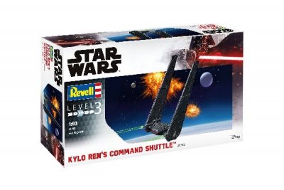 Zoom bild av Kylo Ren´s shuttle