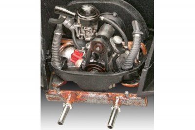 Zoom bild av 1968 VW BEETLE LIMOUSINE. 125 DELAR. L=171mm. NIVÅ 4 AV 5. SKALA