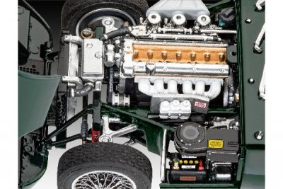 Zoom bild av JAGUAR E-TYPE ROADSTER. SKALA 1/24