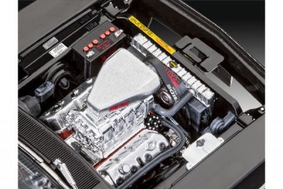 Zoom bild av FAST & FURIOUS-DOMINIC´S 1970 DODGE CHARGER. SKALA 1/25